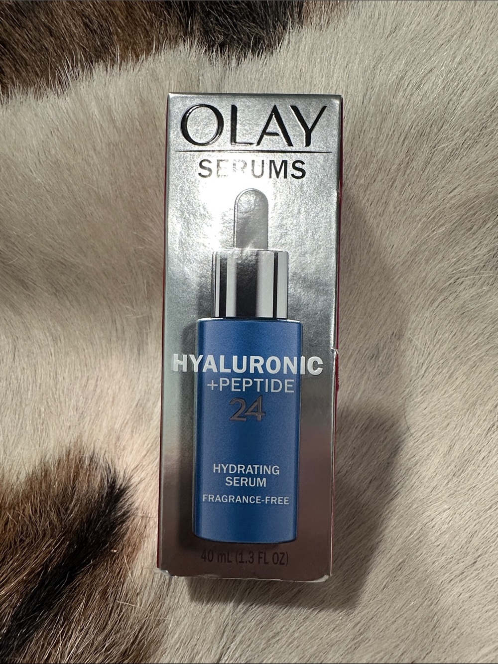 OLAY Hyaluronic + Peptide 24 Hydrating Serum — 1.3 fl oz